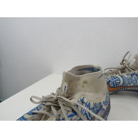 Nike CR7 Air Zoom Mercurial Vapor 15 Elite FG US 8 Worn White Metallic Copper - Picture 7 of 10